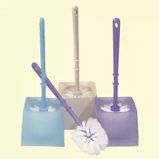 סט לשרותים יבוא 2 חלקים מברשת+מתקן