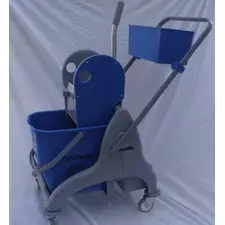 עגלת ניקיון דלי אחד + מסחטה דגם חדש MAROTTI