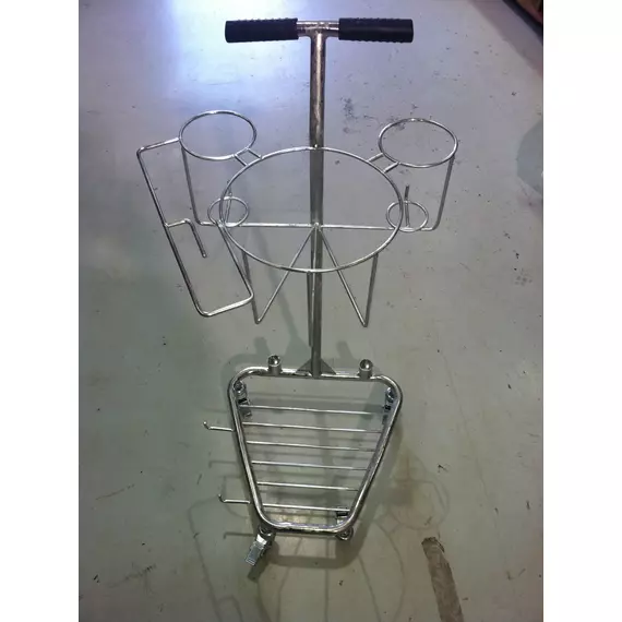 עגלת ניקיון נירוסטה