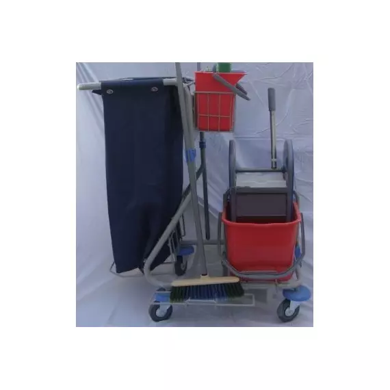 עגלת ניקיון מושלמת    כולל איבזור מלא  MAROTTI